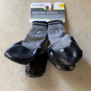 Gripper socks.